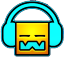 Geometry_dash_headphones emote for Discord