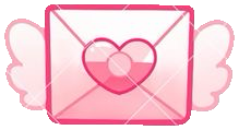 PinkLetterWings emote for Discord