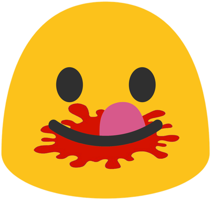 Blob_Blood emote for Discord