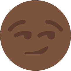 black_smerk emote for Discord