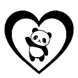 CutePandaFlip emote for Discord