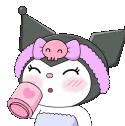 KuromiCoffee emote for Discord