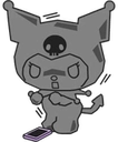 KuromiStone emote for Discord