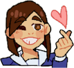 mizusaki_heart emote for Discord