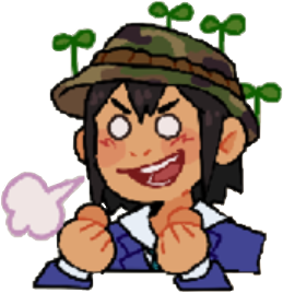 asakusa_motivated emote for Discord