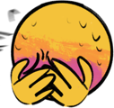 Rei_Blush emote for Discord