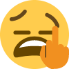 shutupTired emote for Discord