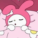 MyMelody_Sleep emote for Discord