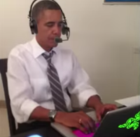 Obama_gaming emote for Discord