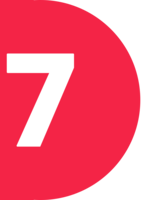 Number_7_right emote for Discord