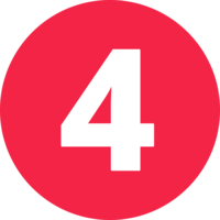 Number_4 emote for Discord