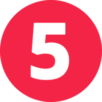Number_5 emote for Discord