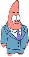 PatrickBusinessman emote for Discord