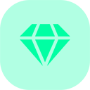 green_vip_badge emote for Discord