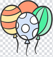 Cool_Balloons emote for Discord
