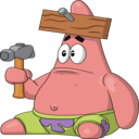nailonheadpatrick emote for Discord