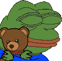 pepe_cuddle emote for Discord
