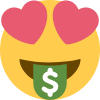 Money_Love emote for Discord
