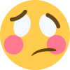 confusedflush emote for Discord