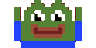 pixel_pepe_happy emote for Discord