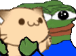pepe_kitty emote for Discord