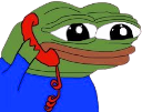 Phone_Call_Pepe emote for Discord