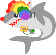 SharkClown emote for Discord