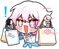 march7th_shopping emote for Discord