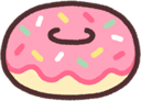 pink_donut emote for Discord