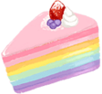 rainbow_cake emote for Discord