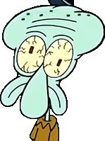 SquidwardDeadInside emote for Discord