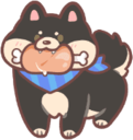 dog_nom emote for Discord