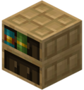 Minecraft_Chiseled_Bookshelf_2 emote for Discord