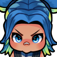Neon_pout emote for Discord