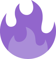 fire_purple emote for Discord