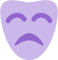 performing_arts_sad emote for Discord