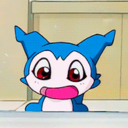 chibimon_shock emote for Discord