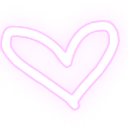 pinkglowingheart emote for Discord