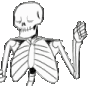 Skeleton_dancin emote for Discord