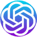 ChatGPT_Logo_Blue_Purple_Circle emote for Discord