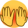 flushed_hands emote for Discord