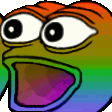 gaypoggersrow emote for Discord