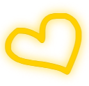 yellowheart emote for Discord