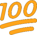 gold_hundred emote for Discord