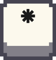 pixel_symbol_asterisk emote for Discord