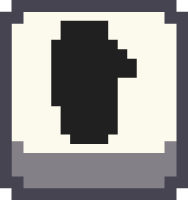 pixel_hand_lowered_left emote for Discord