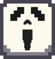 pixel_emoji_scream emote for Discord