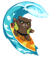 Shreddy_Teddy_Spray emote for Discord