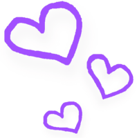 purple_triple_hearts emote for Discord