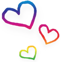rainbow_triple_hearts emote for Discord